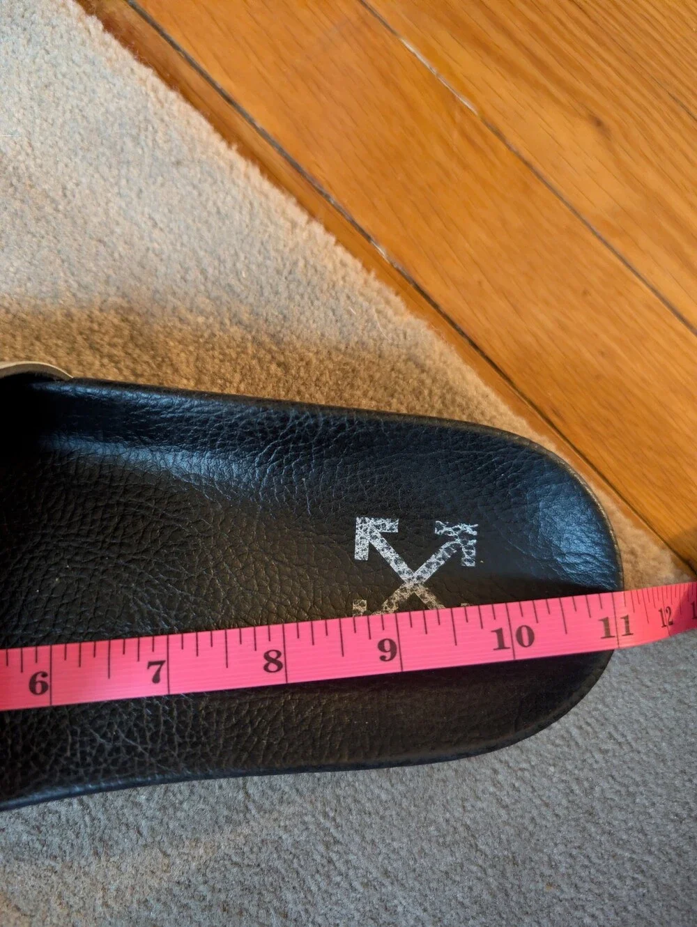 Off-white Spray Stripes Slides 43